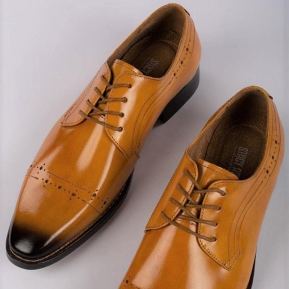 🚫SOLD🚫Like New!Stacy Adams Shallon Tan Dress Shoe Size 8 - Picture 5 of 10